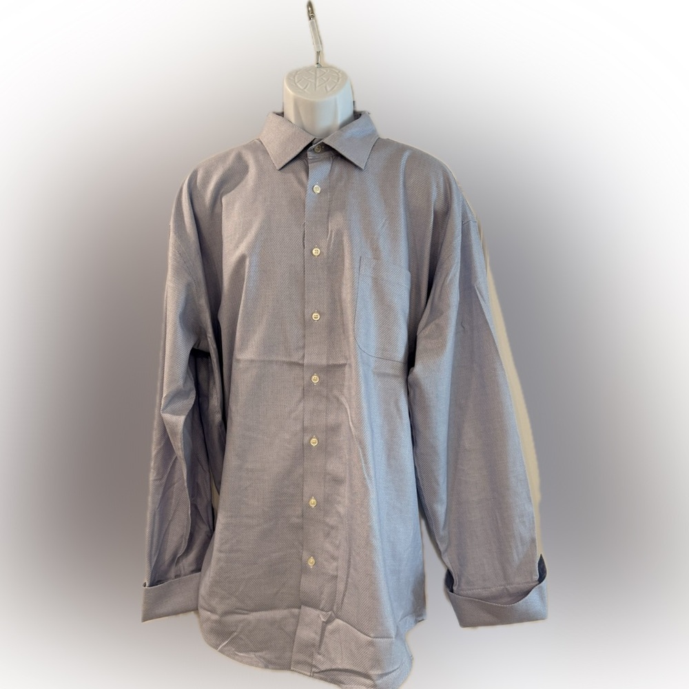 Pronto Uomo Blue Dress Shirt - 18.5 /36-37